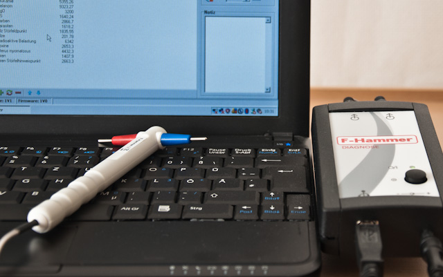 Frequenzmodulierte Laserdiagnostik